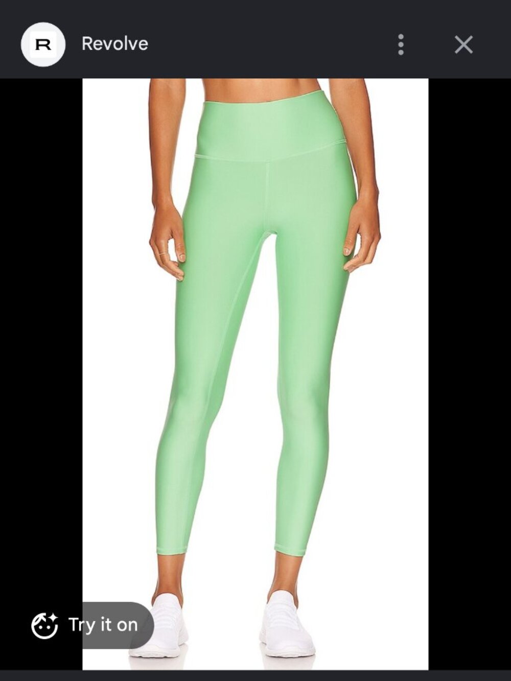 new ALO airlift ankle length high rise leggings xs